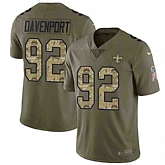 Nike Saints 92 Marcus Davenport Olive Camo Salute To Service Limited Jersey Dzhi,baseball caps,new era cap wholesale,wholesale hats